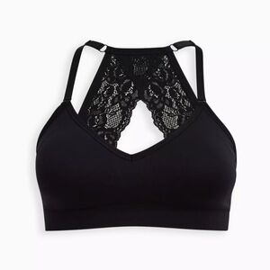 Torrid Black Lace Bralette